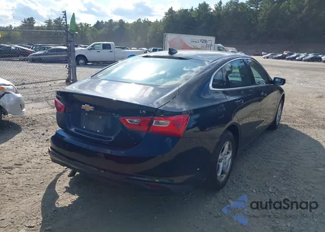 2016 Chevrolet Malibu Ls из США, поврежденный, VIN 1G1ZB5ST3GF308947